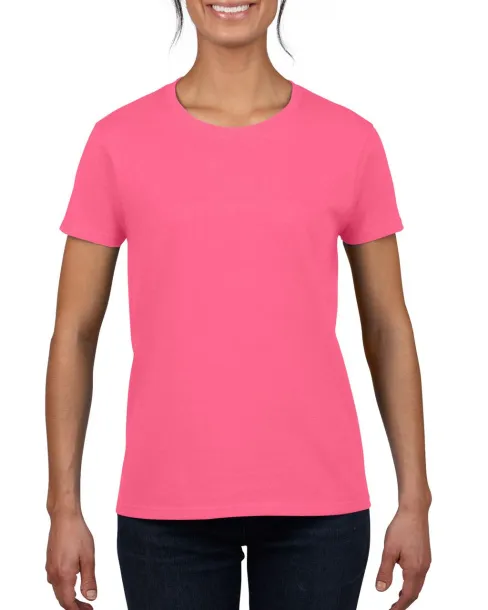  HEAVY COTTON™ ženska majica kratkih rukava od teškog pamuka, 180 g/m2 - Gildan Safety Pink