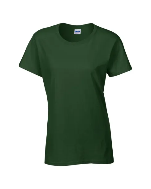  HEAVY COTTON™ ženska majica kratkih rukava od teškog pamuka, 180 g/m2 - Gildan Šumski zelena