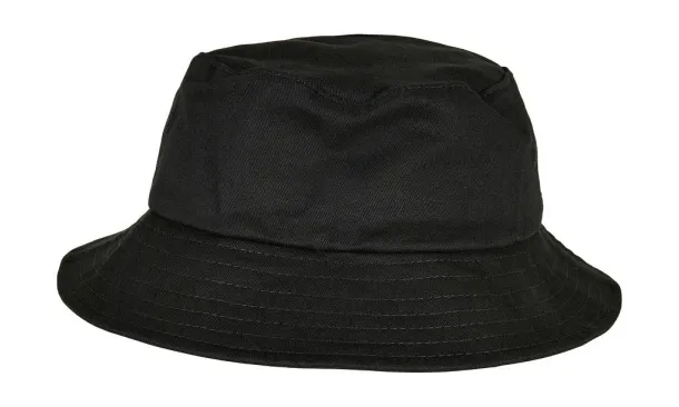  Flexfit Cotton Twill Bucket Hat Kids - Flexfit Black