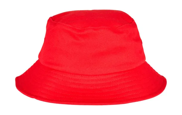  Flexfit Cotton Twill Bucket Hat Kids - Flexfit Crvena