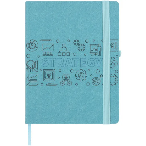 Rivista large notebook Aqua blue