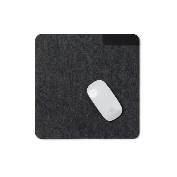  VINGA Albon GRS recycled felt mouse pad - Vinga Crna 