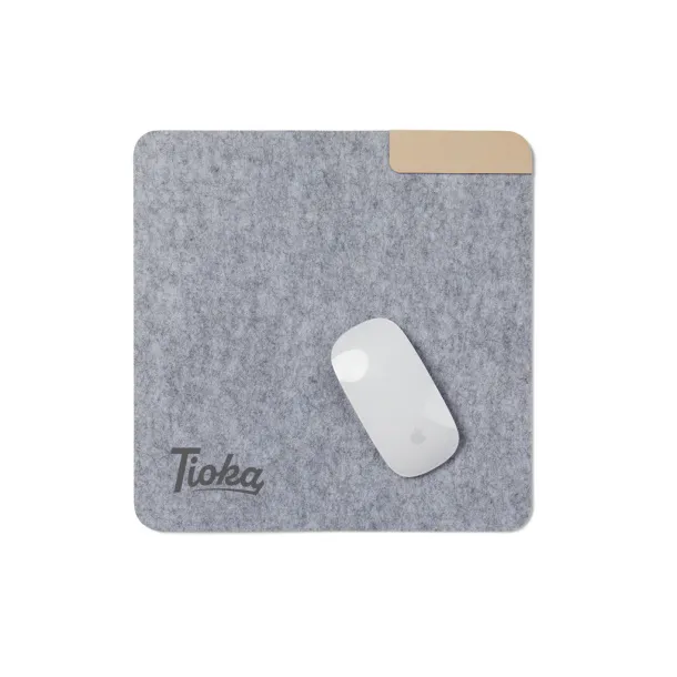  VINGA Albon GRS recycled felt mouse pad - Vinga A69F99 