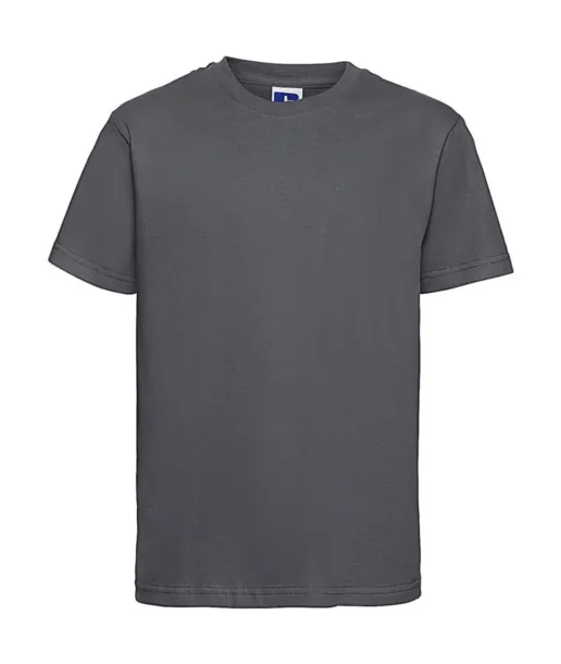  Kids' Slim T-Shirt - Russell  Convoy Grey