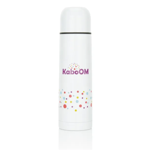 Termosica od nehrđajućeg čelika, 500 ml - XD Collection Bijela