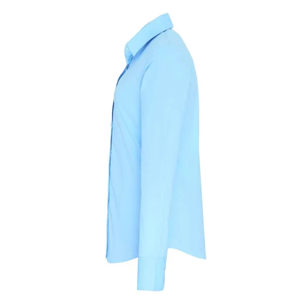  Ženska pamučna košulja dugih rukava - Premier Striped Pale Blue