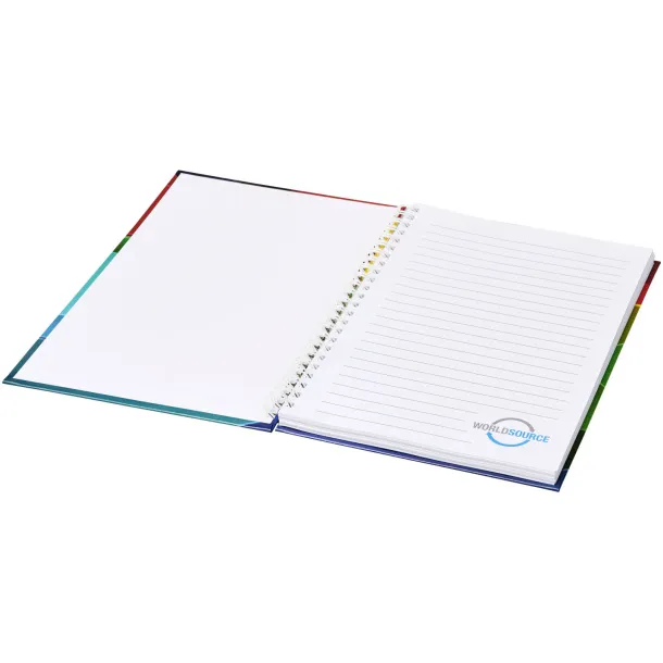 Wire-o A5 notebook hard cover White