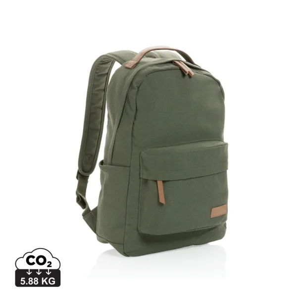  Impact AWARE™ 16 oz. recycled canvas backpack - XD Collection 45533C 