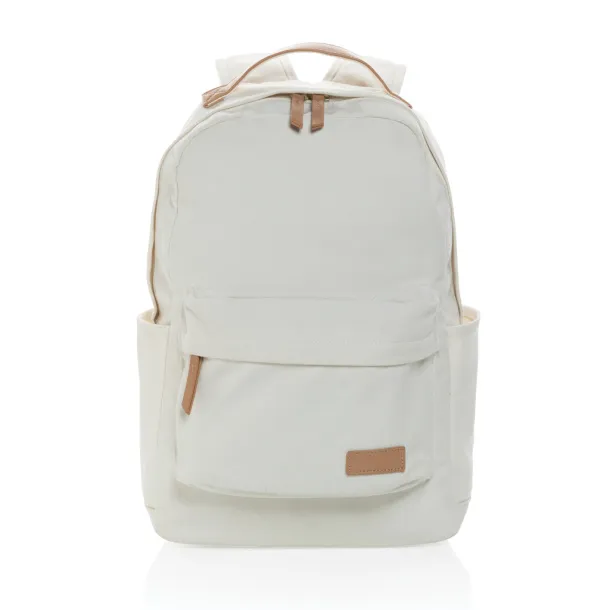  Impact AWARE™ 16 oz. recycled canvas backpack - XD Collection Bijela 