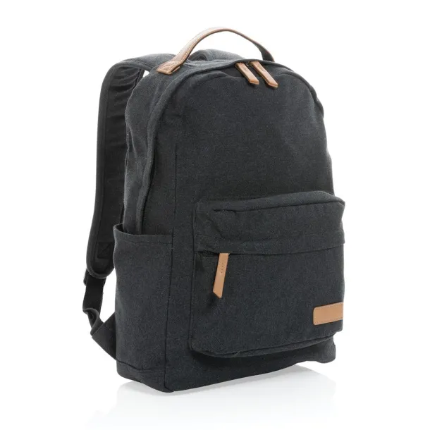  Impact AWARE™ ruksak od recikliranog platna, 14" - XD Collection Crna