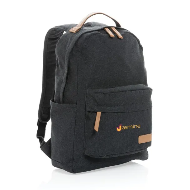  Impact AWARE™ ruksak od recikliranog platna, 14" - XD Collection Crna