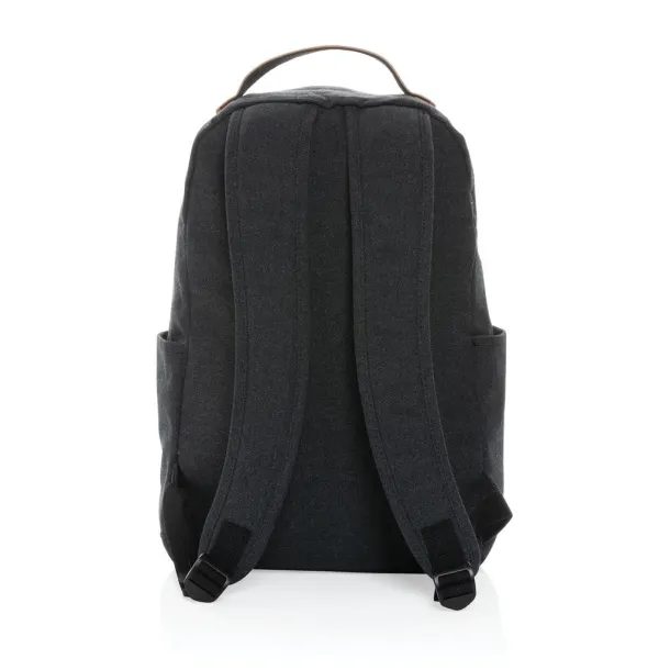  Impact AWARE™ ruksak od recikliranog platna, 14" - XD Collection Crna