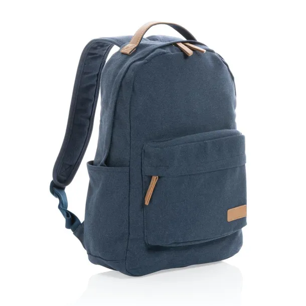  Impact AWARE™ 16 oz. recycled canvas backpack - XD Collection Blue 