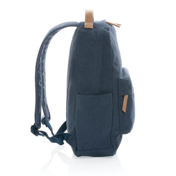  Impact AWARE™ 16 oz. recycled canvas backpack - XD Collection Blue 