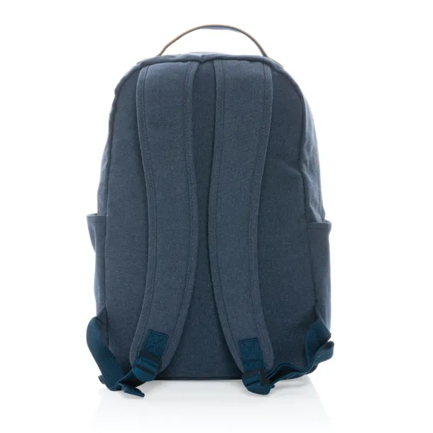  Impact AWARE™ 16 oz. recycled canvas backpack - XD Collection Blue 