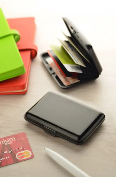 SECURE etui za kreditne kartice BLACK
