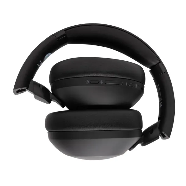  Urban Vitamin Cupertino RCS rplastic ANC headphone - Urban Vitamin Black 