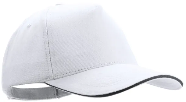 Kisse baseball cap White