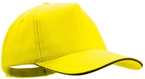Kisse baseball cap Yellow