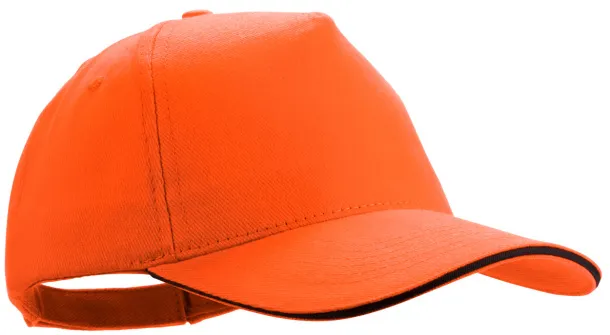 Kisse baseball cap Orange