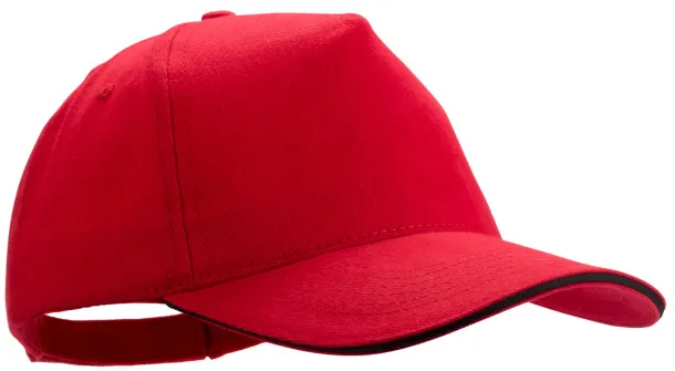 Kisse baseball cap Red