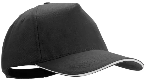 Kisse baseball cap Black