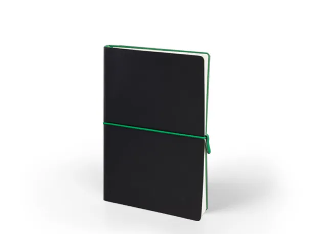 PORTOFINO BLACK Notebook A5 Green