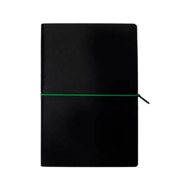 PORTOFINO BLACK Notebook A5 Green