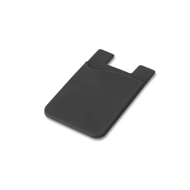 SHELLEY Smartphone card holder Black