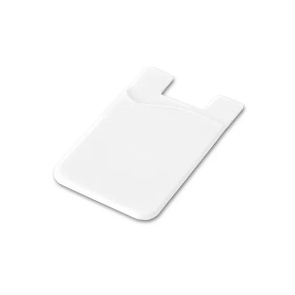 SHELLEY Smartphone card holder White