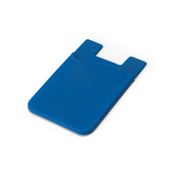 SHELLEY Smartphone card holder Royal blue