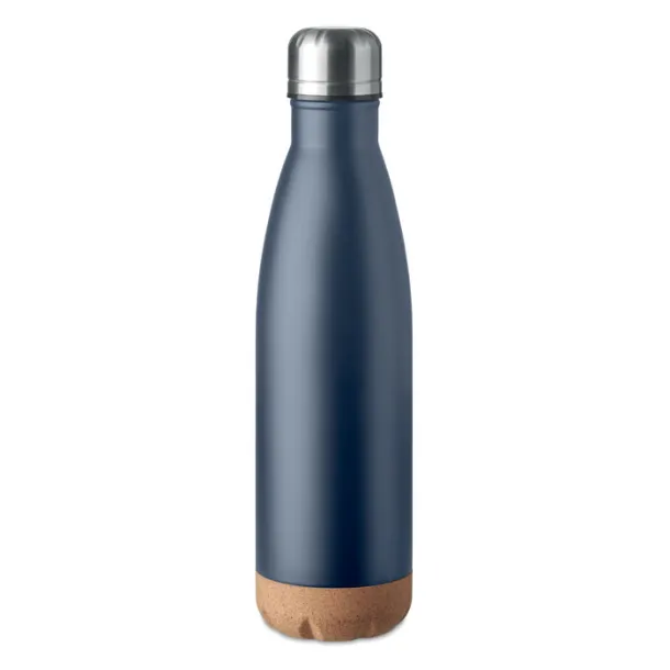 ASPEN CORK Double wall bottle 600 ml French Navy