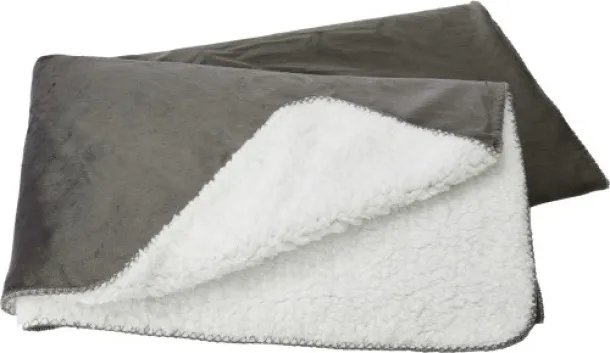 MARGOT Polyester (190 gr/m²) blanket Margot grey