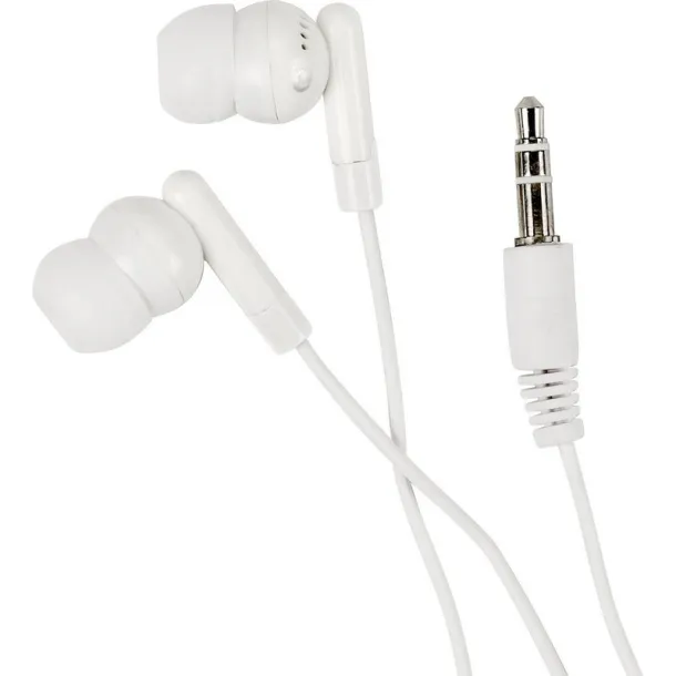  Earphones white