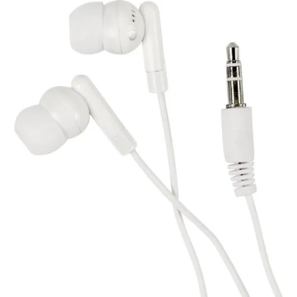  Earphones white