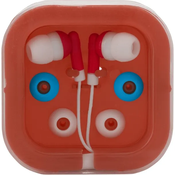  Earphones red