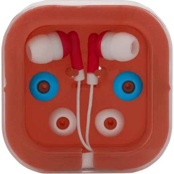  Earphones red
