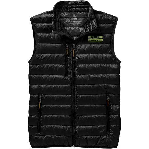 Fairview light down bodywarmer - Elevate Life Solid black