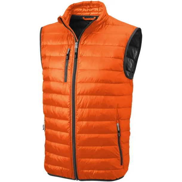 Fairview light down bodywarmer - Elevate Life Orange