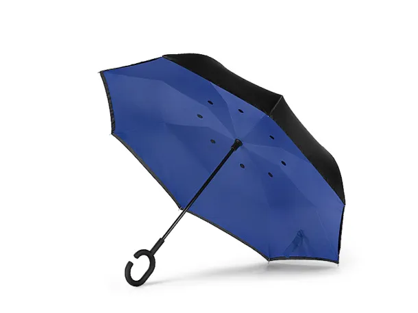 PAMPAS umbrella with manual opening - CASTELLI Royal blue