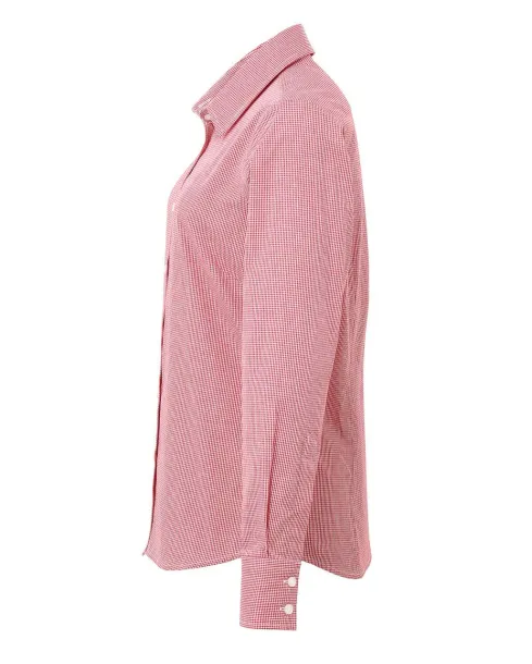  Ženska košulja dugih rukava - Premier Crvena Bijela