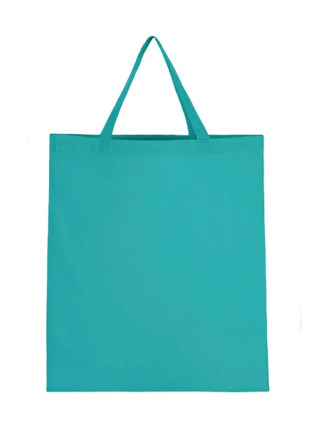  Cotton Shopper SH, 140 g/m² - SG Accessories - BAGS Turquoise