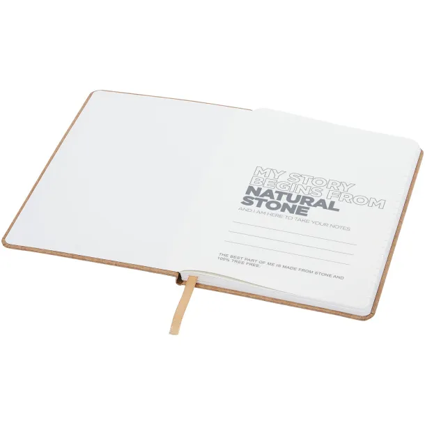 Breccia A5 stone paper notebook - Marksman Brown