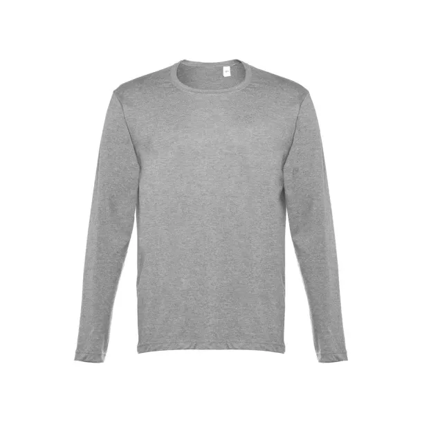 BUCHAREST muška majica dugih rukava, 150 g/m² Heather light grey