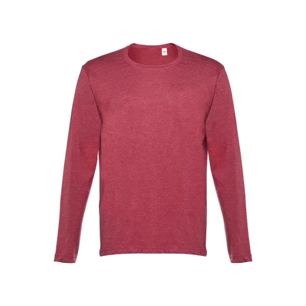 BUCHAREST muška majica dugih rukava, 150 g/m² Heather red