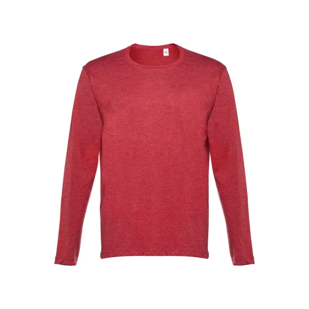 BUCHAREST muška majica dugih rukava, 150 g/m² Heather red