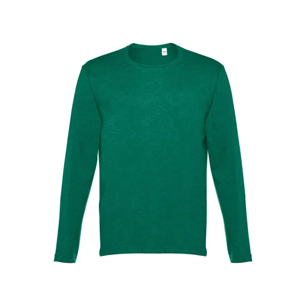 BUCHAREST muška majica dugih rukava, 150 g/m² Heather green