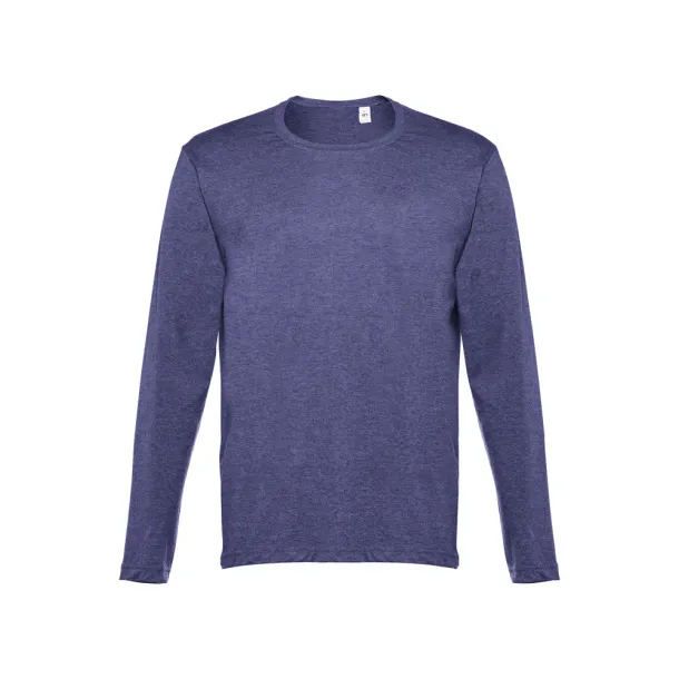 BUCHAREST muška majica dugih rukava, 150 g/m² Heather blue