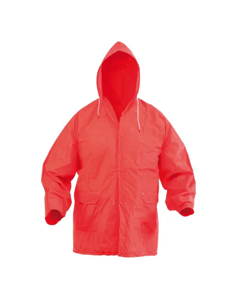 Hailo raincoat Red