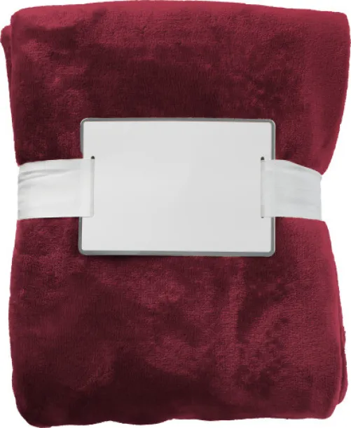 Sean Deka od flanelskog flisa (280 gr/m²). Crvena